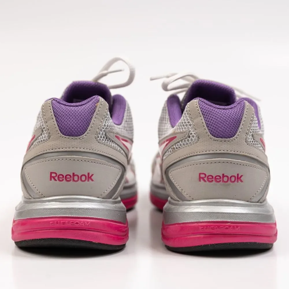 Reebok DMX Ride Sneakers gray pink Shoes size 10